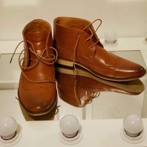 Gino Pheroni “George” Wingtip Dress Shoes, 9